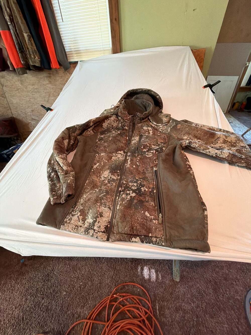 RedHead Brand Co. Men's Camouflage Full-Zip Fleece Lined Hunting Jacket in TrueT